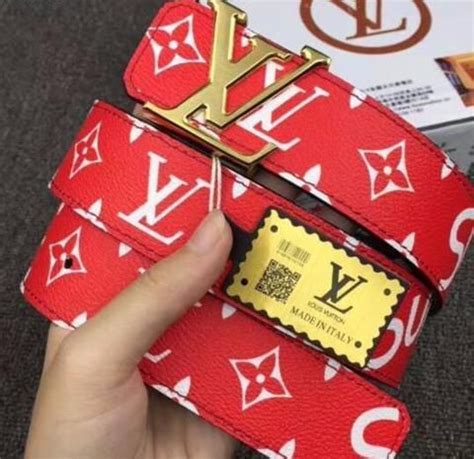 louis vuitton supreme belt checklist